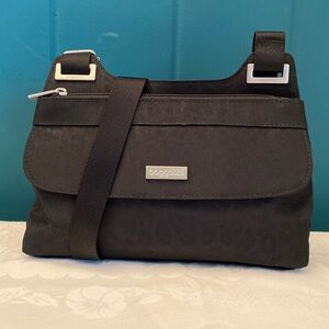 Baggallini Cross Body Bag Small Black Fabric